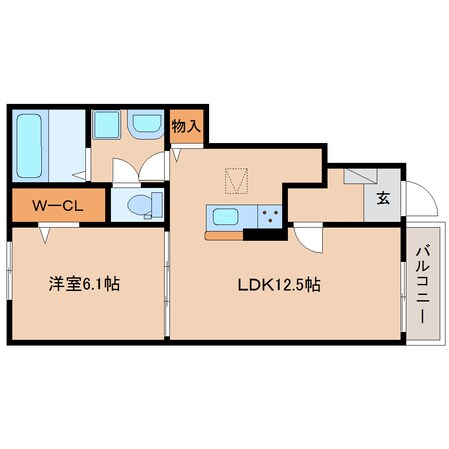 清水駅 バス10分  高橋東下車：停歩4分 1階の物件間取画像